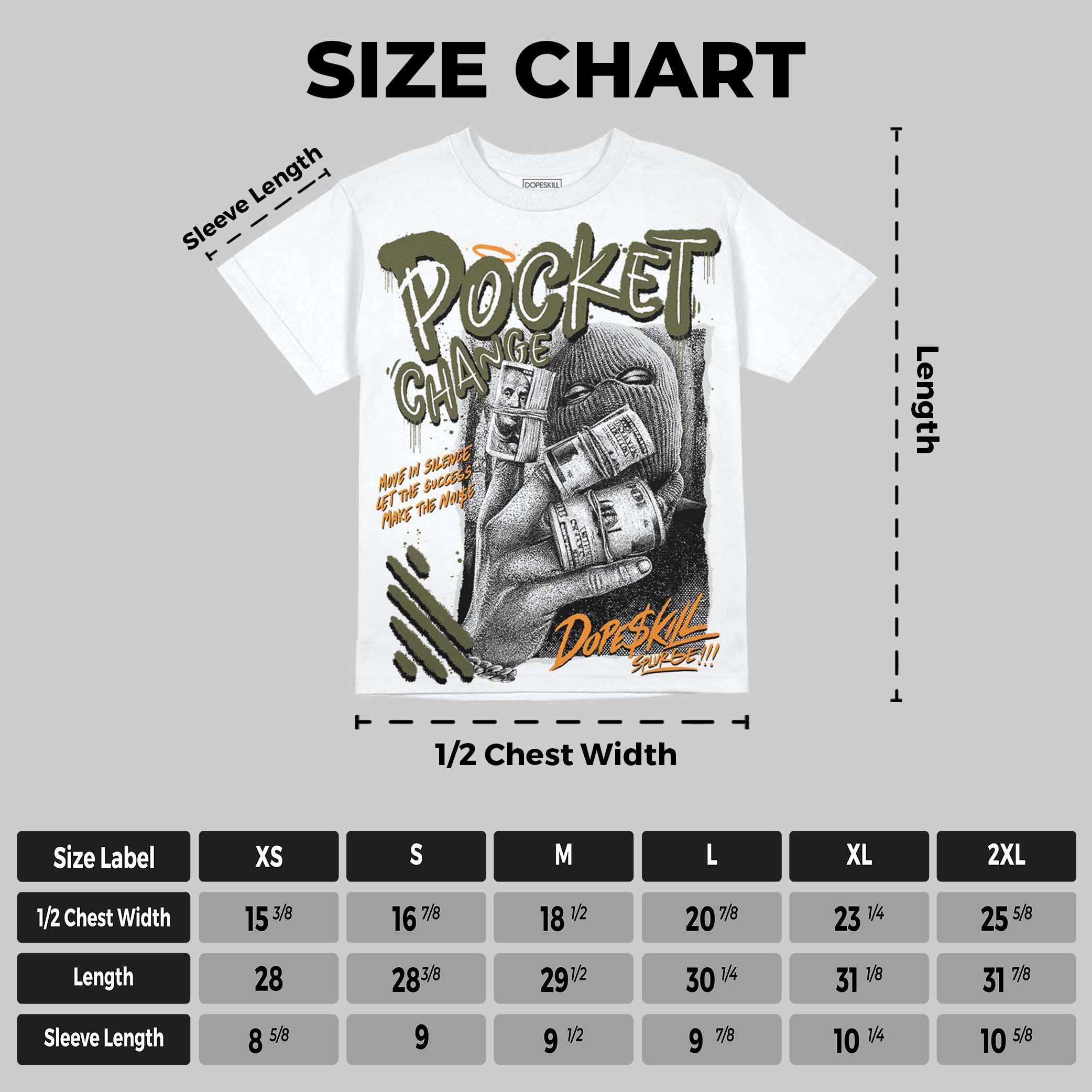 Olive 5s superstreetwear Oversize Print T-Shirt Pocket Change Graphic