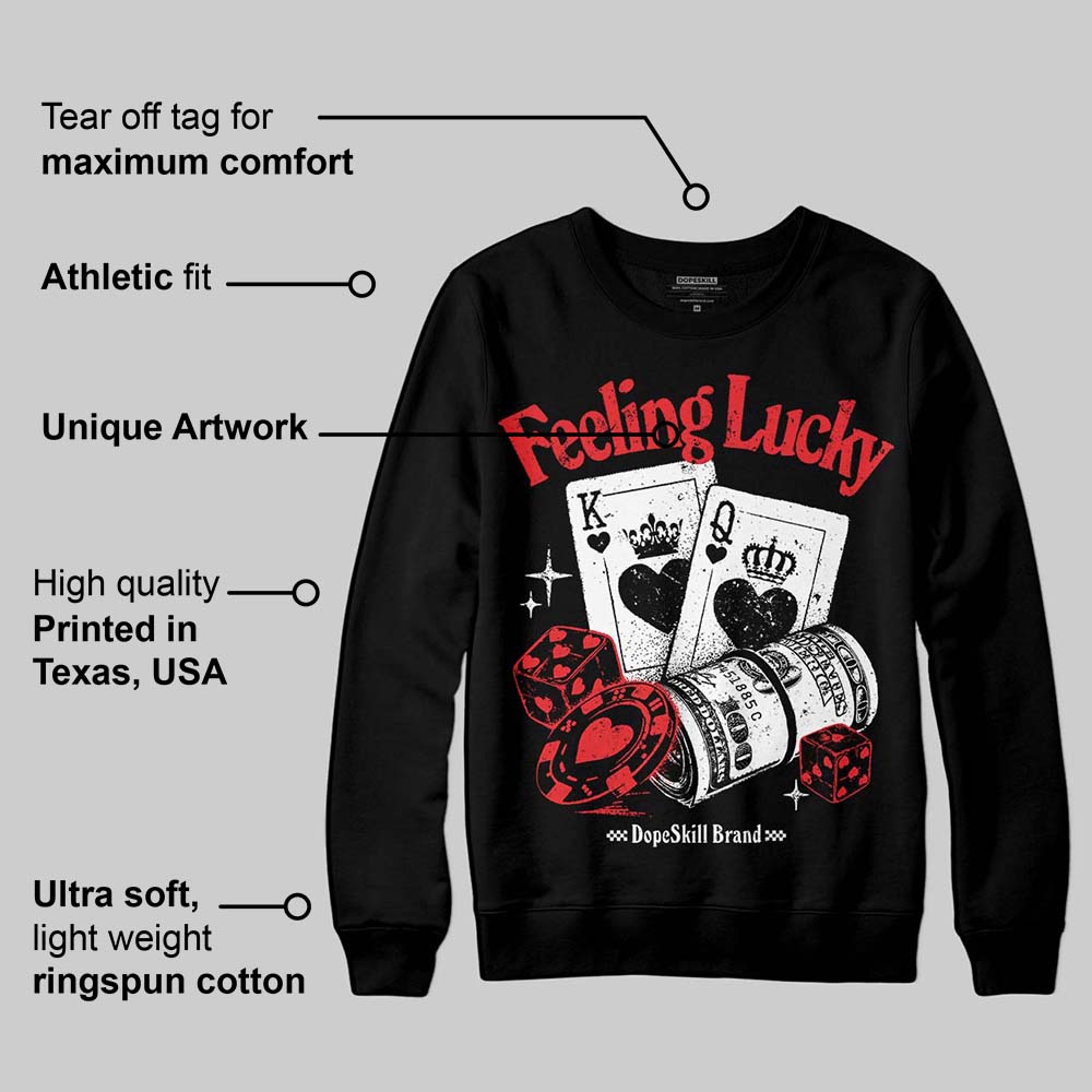 Dunk Panda White Black superstreetwear Sweatshirt Feeling Lucky Graphic