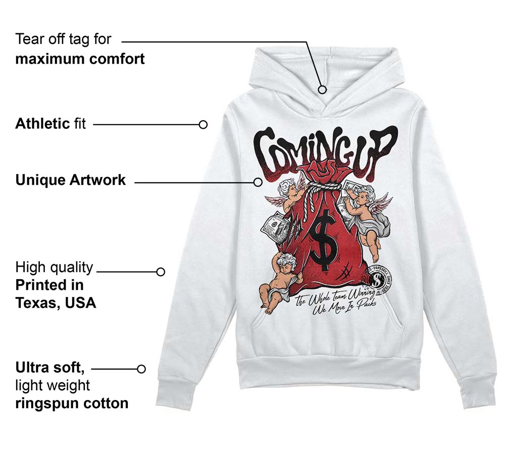 Red Taxi 12s superstreetwear Hoodie Sweatshirt Money Bag Coming Up Graphic