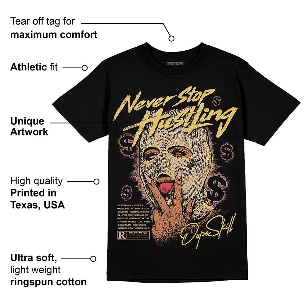 TAN Collection superstreetwear T-Shirt Never Stop Hustling Graphic
