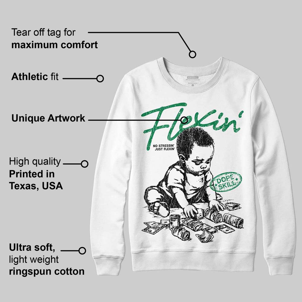 Green Collection superstreetwear Sweatshirt Flexin' Graphic