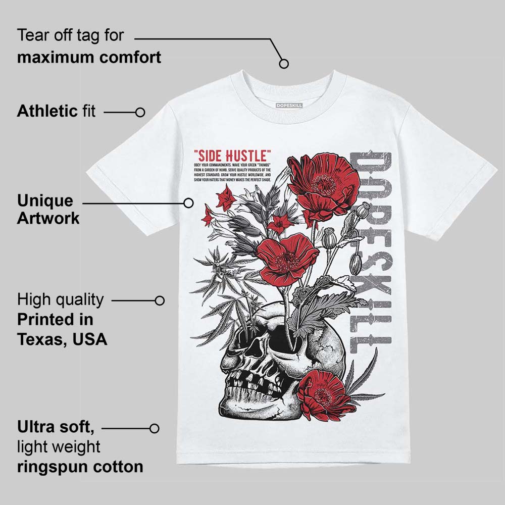 Cement Grey 3s superstreetwear T-Shirt Side Hustle Graphic