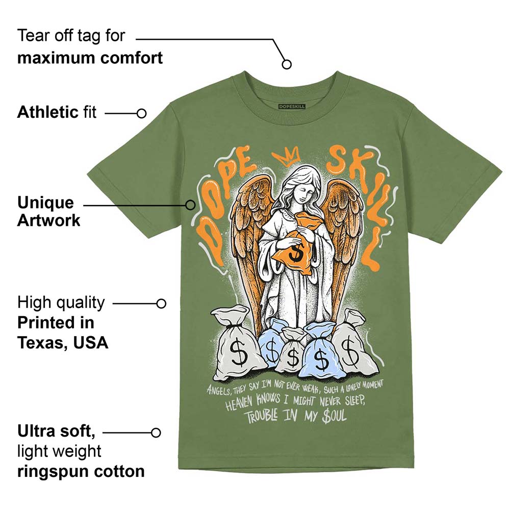 Olive 5s superstreetwear Olive T-shirt Angels Graphic