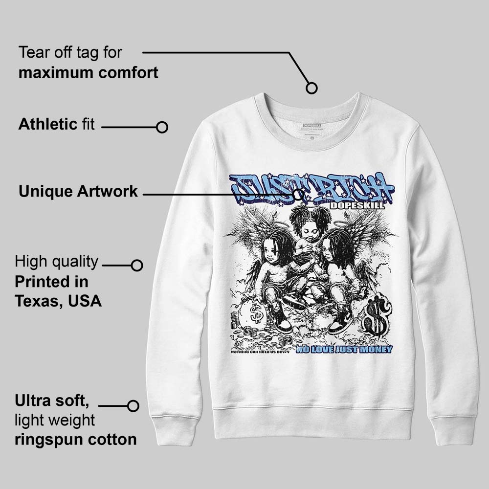 University Blue Collection superstreetwear Sweatshirt Just Rich Graphic