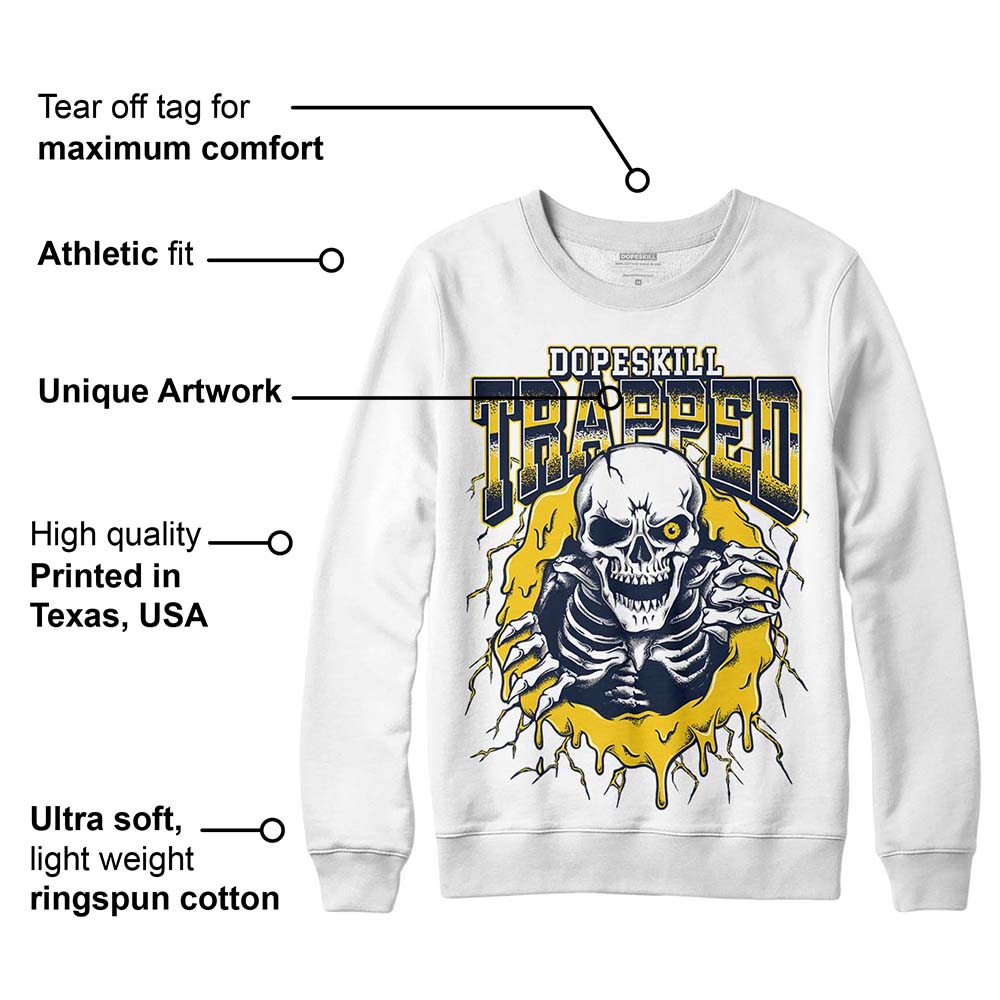 Michigan Dunks superstreetwear Sweatshirt Trapped Halloween Graphic