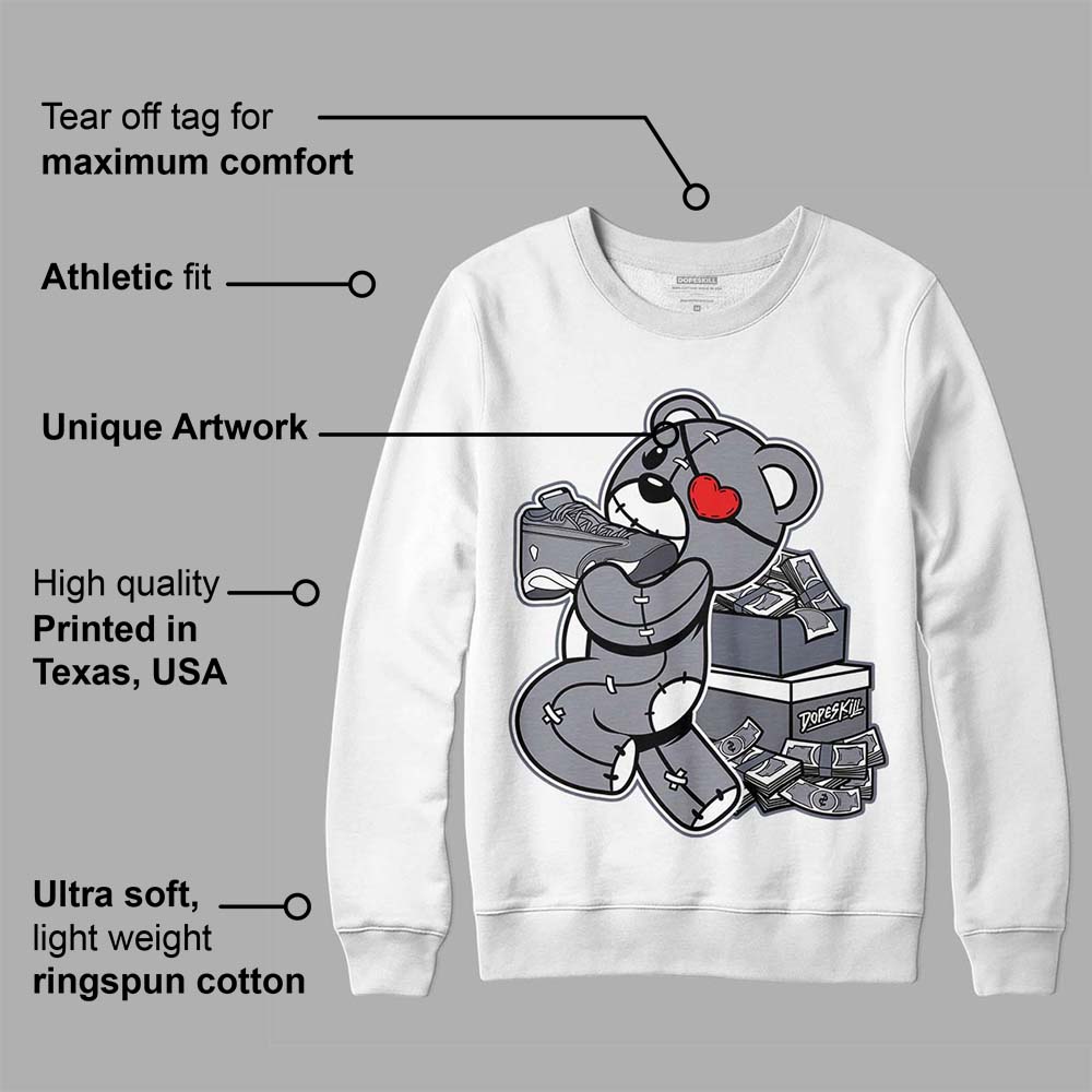 Stealth 14s superstreetwear Sweatshirt Bear Steals Sneaker Graphic