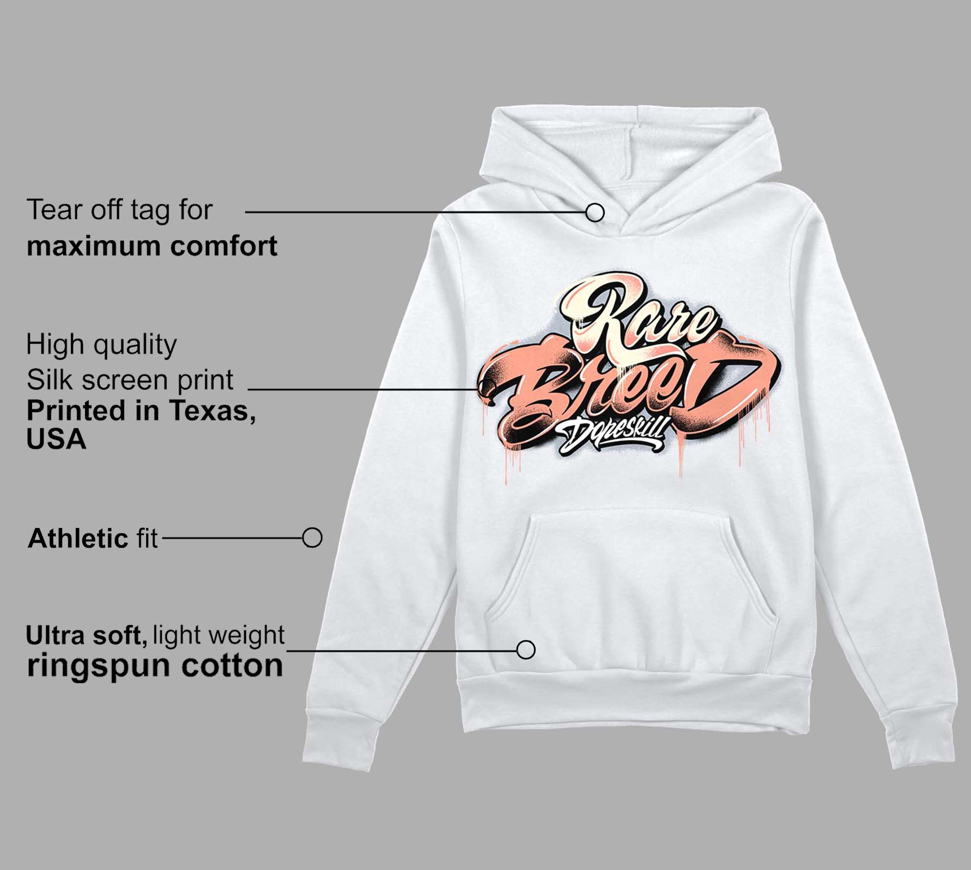 Crimson Bliss 5s superstreetwear Hoodie Sweatshirt Rare Breed Type Graphic