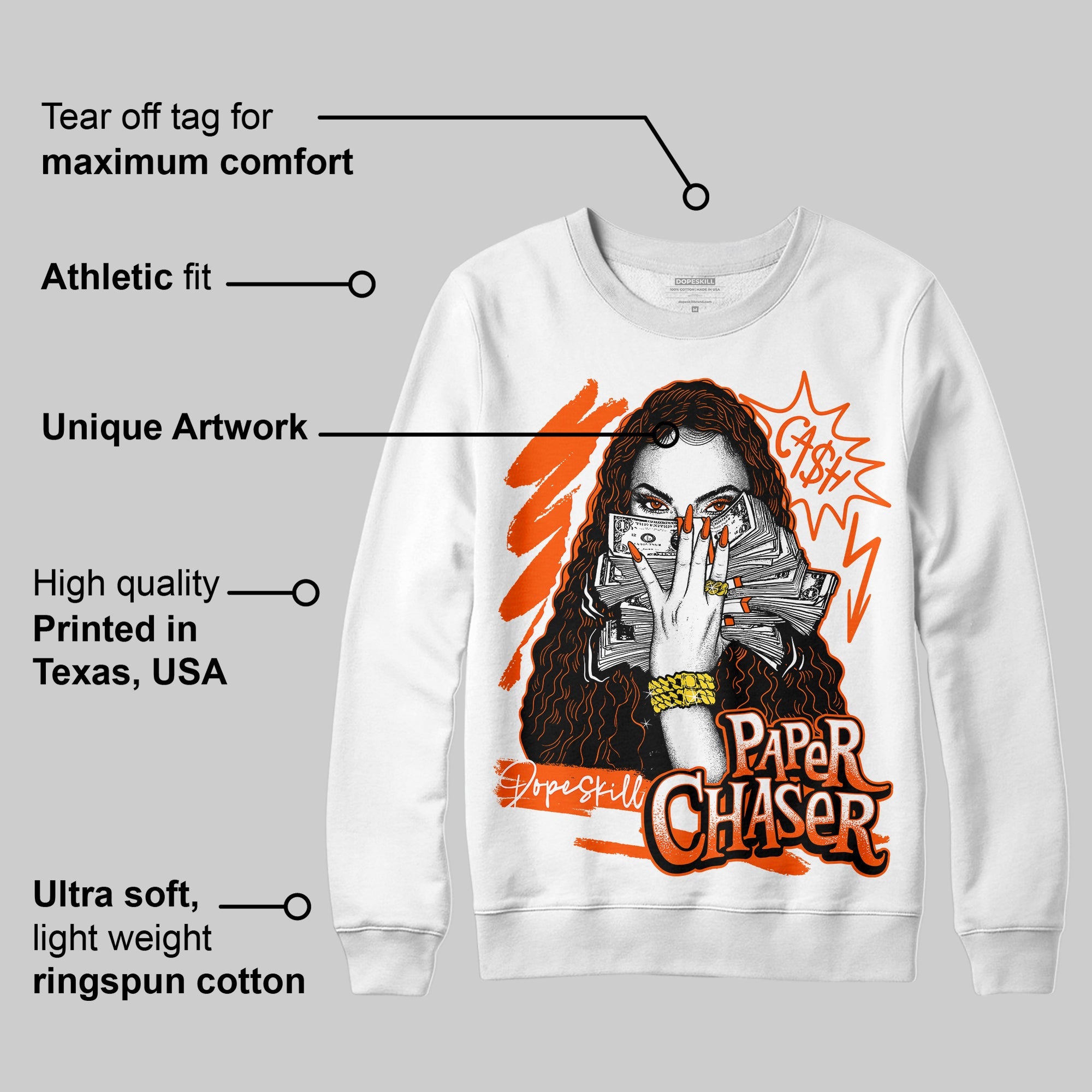 Orange Milk superstreetwear Sweatshirt NPC Graphic