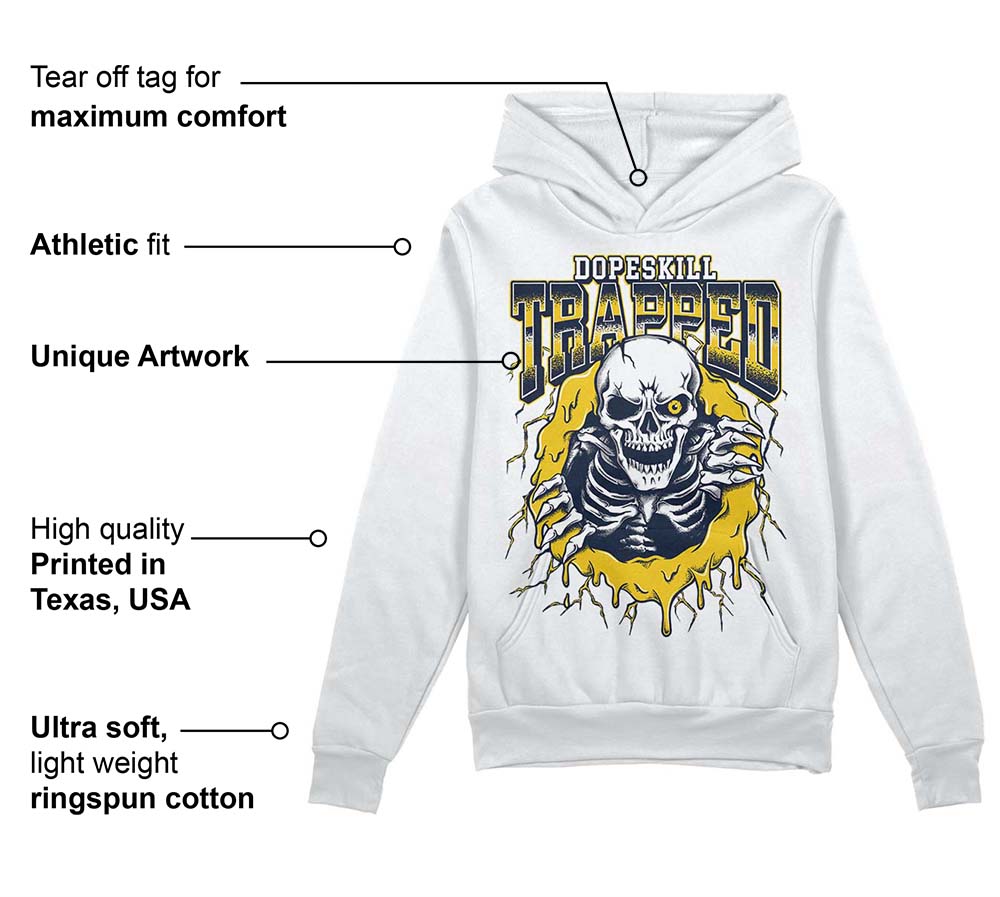 Michigan Dunks superstreetwear Hoodie Sweatshirt Trapped Halloween Graphic