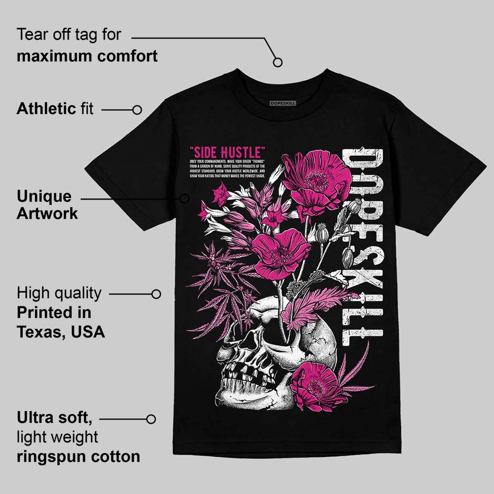 Rick RO Pink Leather Sneakers superstreetwear T-Shirt Side Hustle Graphic