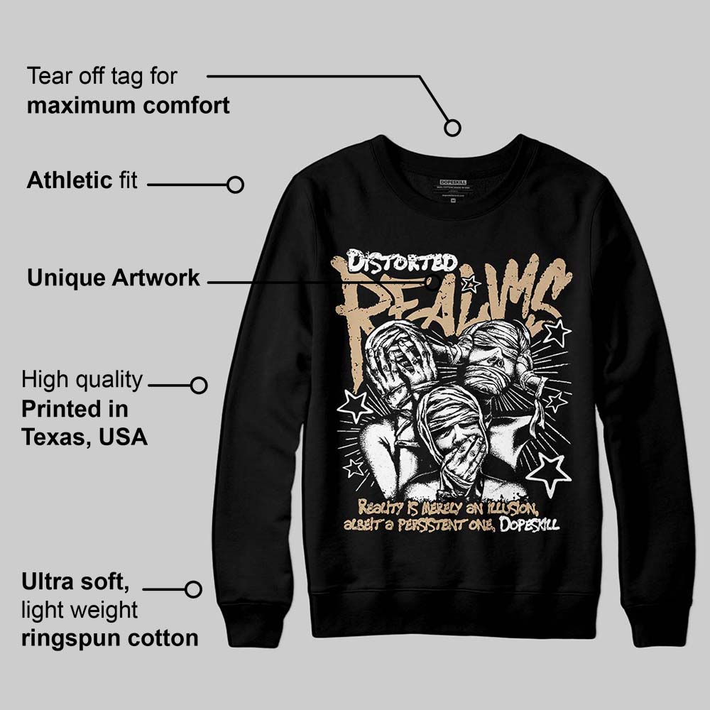 TAN Collection superstreetwear Sweatshirt Distorted Realms Graphic
