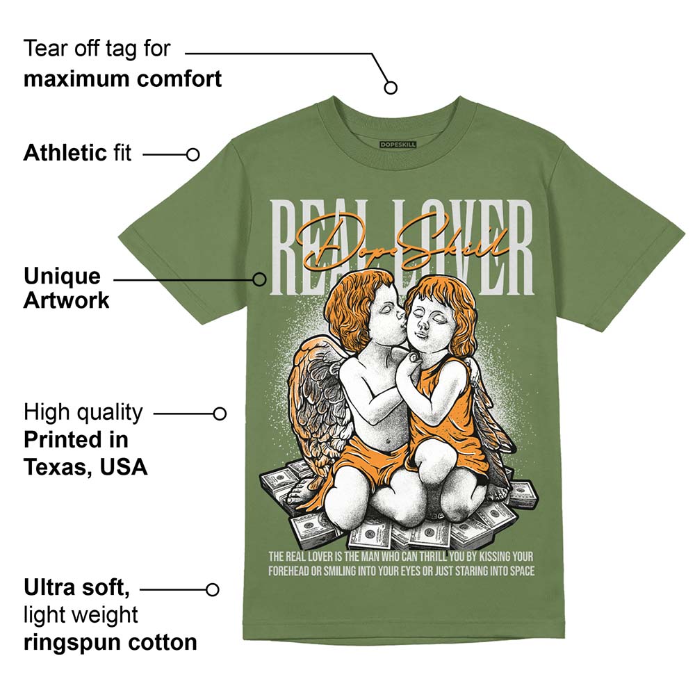 Olive 5s superstreetwear Olive T-shirt Real Lover Graphic