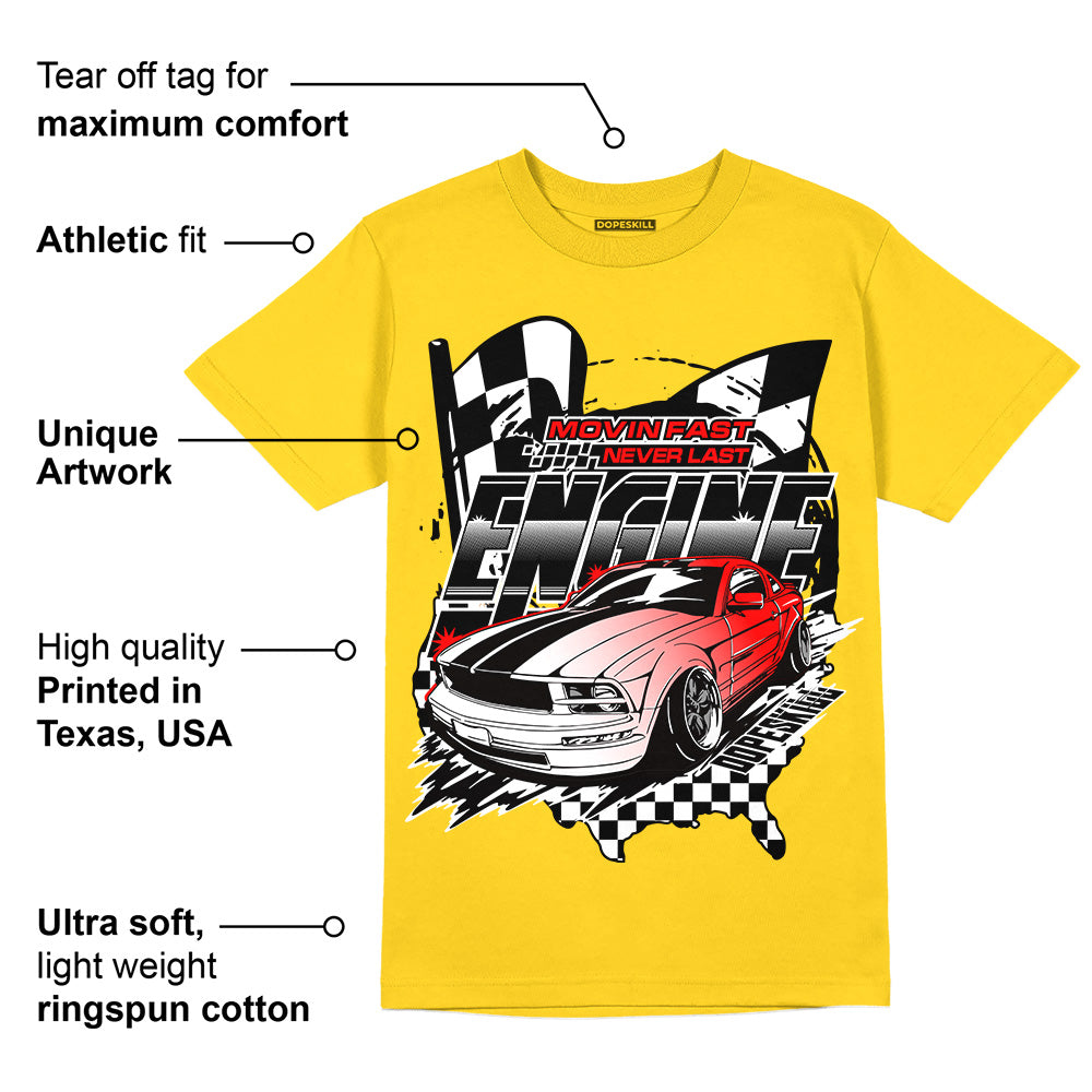 Yellow Ochre 6s superstreetwear Yellow T-shirt ENGINE Tshirt Graphic