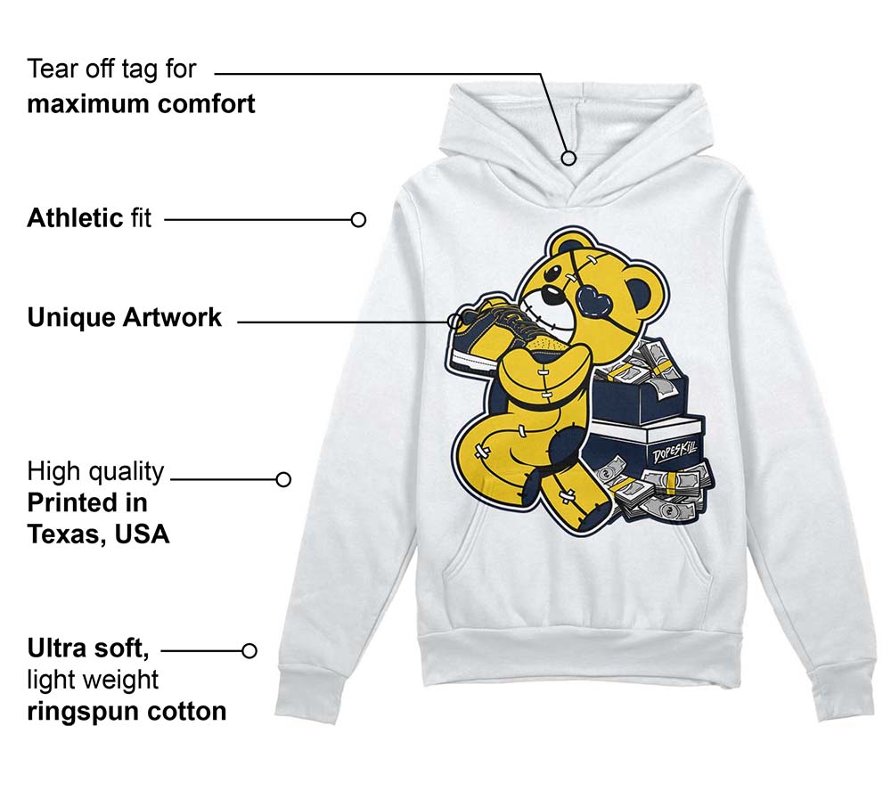 Michigan Dunks superstreetwear Hoodie Sweatshirt Bear Steals Sneaker Graphic