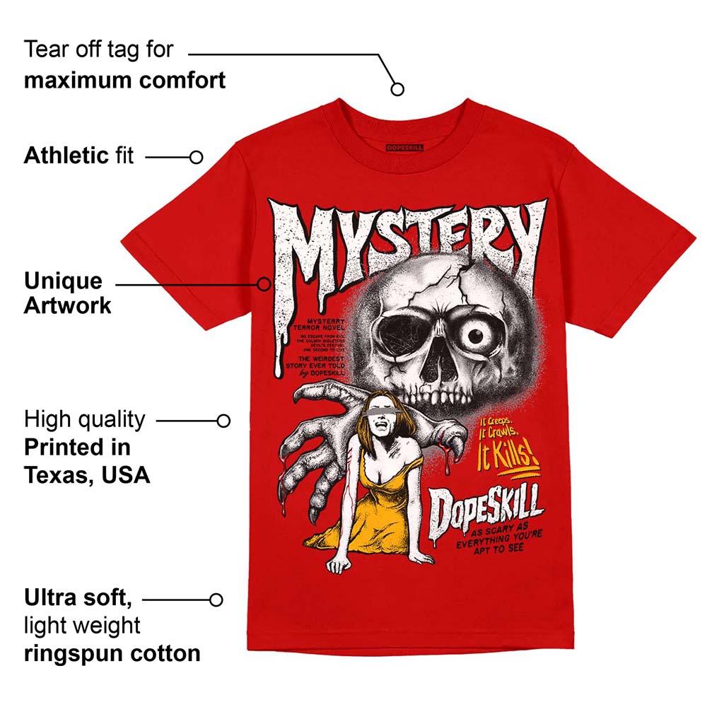 Red Collection superstreetwear Red T-shirt Mystery Ghostly Grasp Graphic