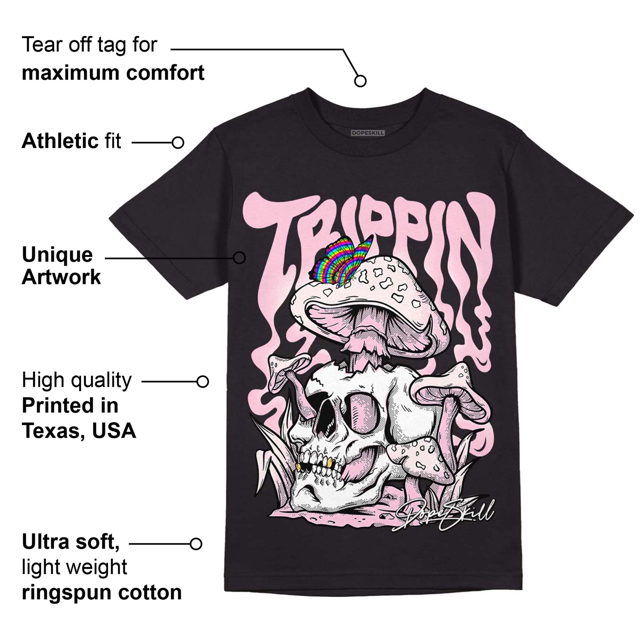 Dunk Low Pink Foam superstreetwear T-Shirt Trippin Graphic