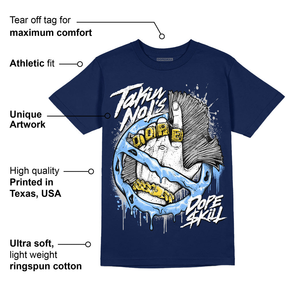 Midnight Navy 5s superstreetwear Navy T-Shirt Takin No L's Graphic