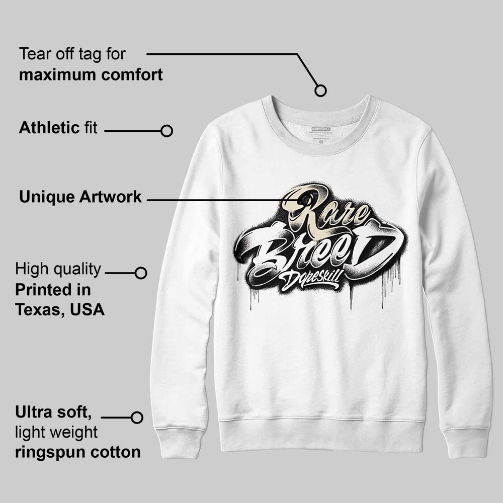 Reverse Metallic 5s superstreetwear Sweatshirt Rare Breed Type Graphic