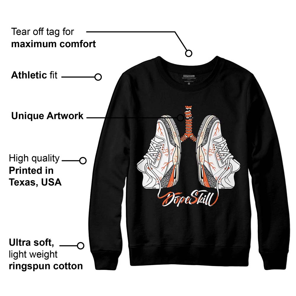 Georgia Peach 3s superstreetwear Sweatshirt Breathe Graphic