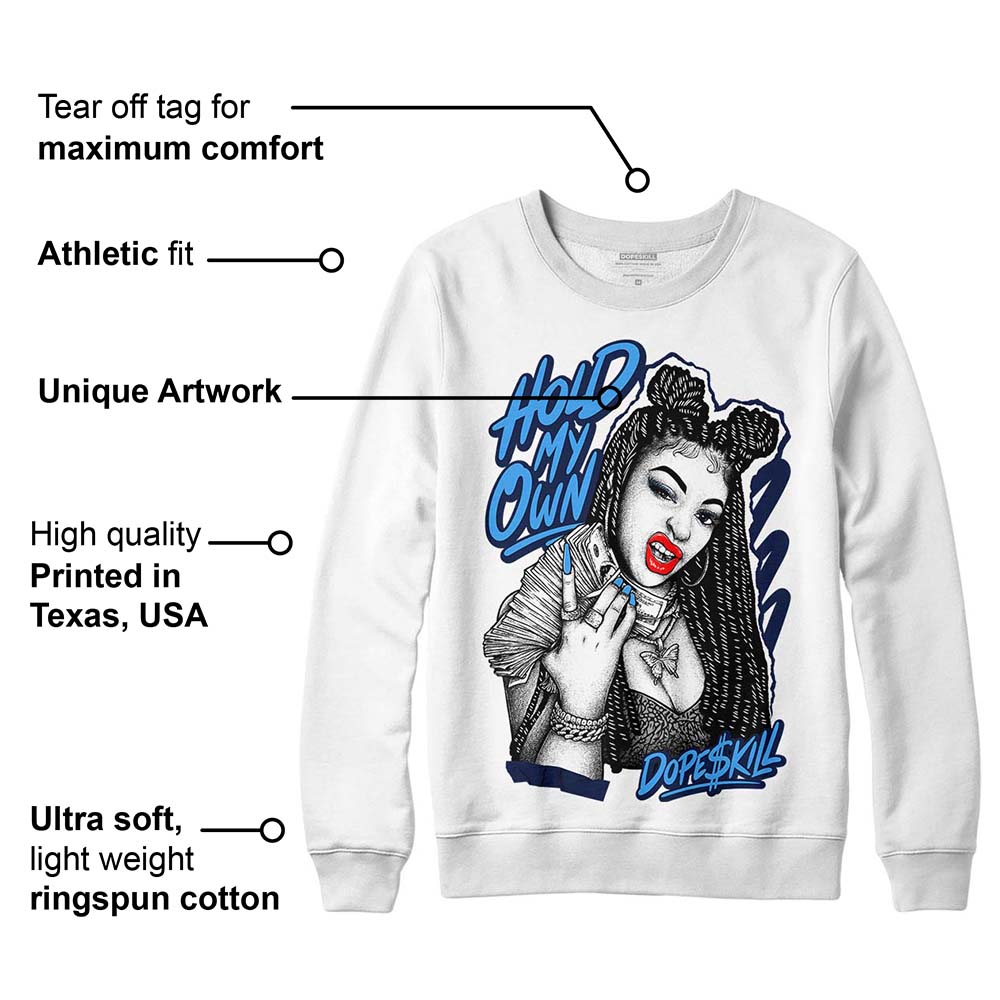 Midnight Navy 3s superstreetwear Sweatshirt New H.M.O Graphic