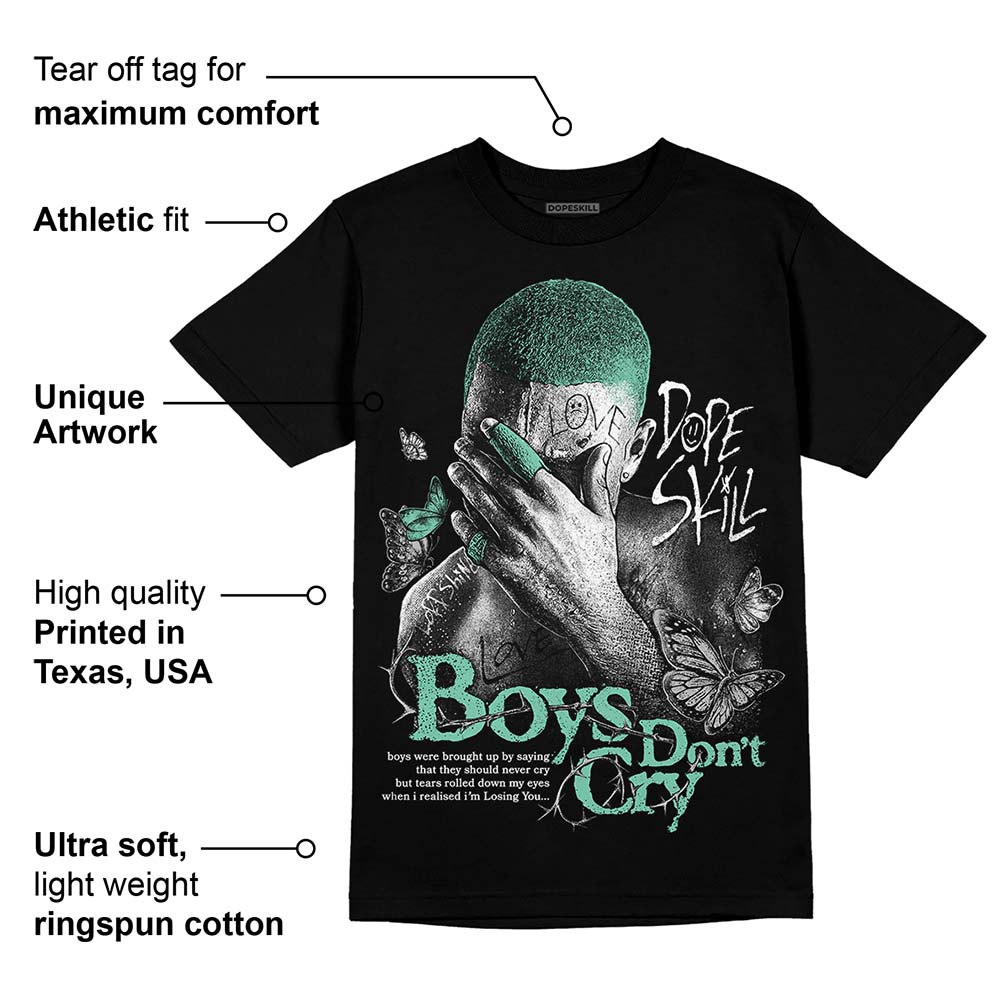 Green Glow 3s superstreetwear T-Shirt Boys Don't Cry Graphic