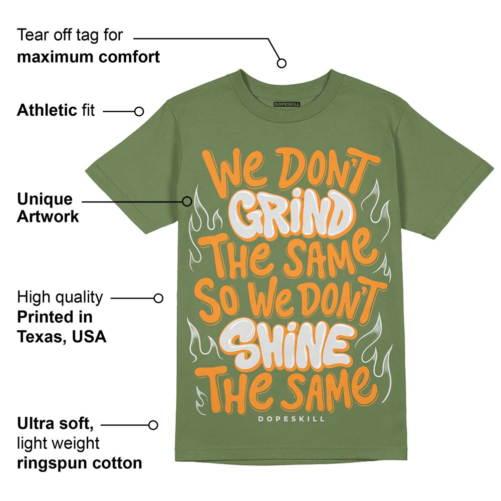 Olive 5s superstreetwear Olive T-shirt Grind Shine Graphic