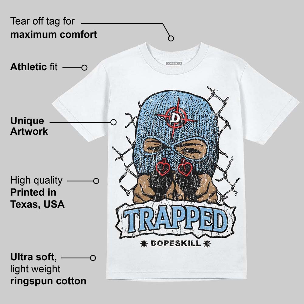 University Blue Collection superstreetwear T-Shirt New Trapped Graphic