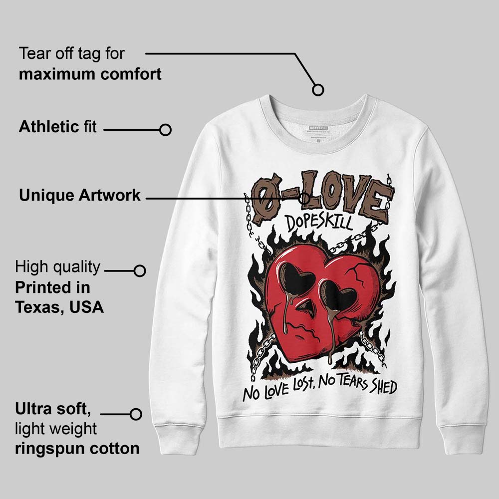 Olive 9s superstreetwear Sweatshirt Crying Heart Graphic