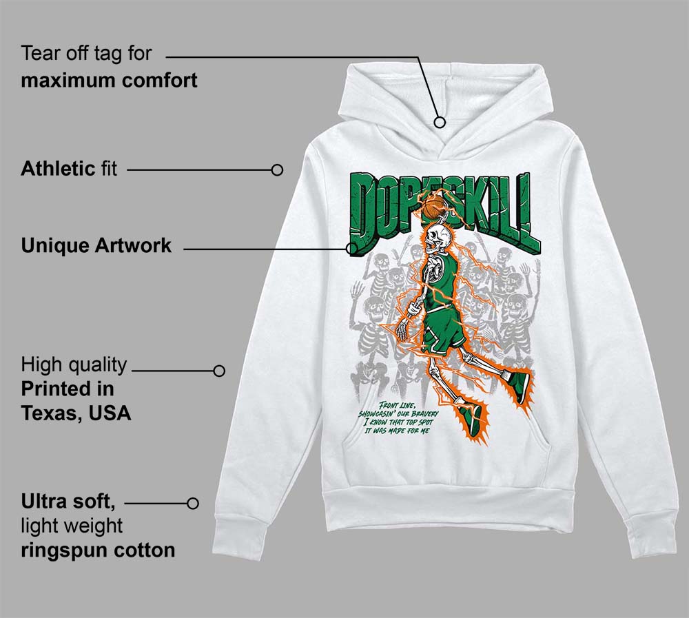 Green Collection superstreetwear Hoodie Sweatshirt Thunder Dunk Graphic