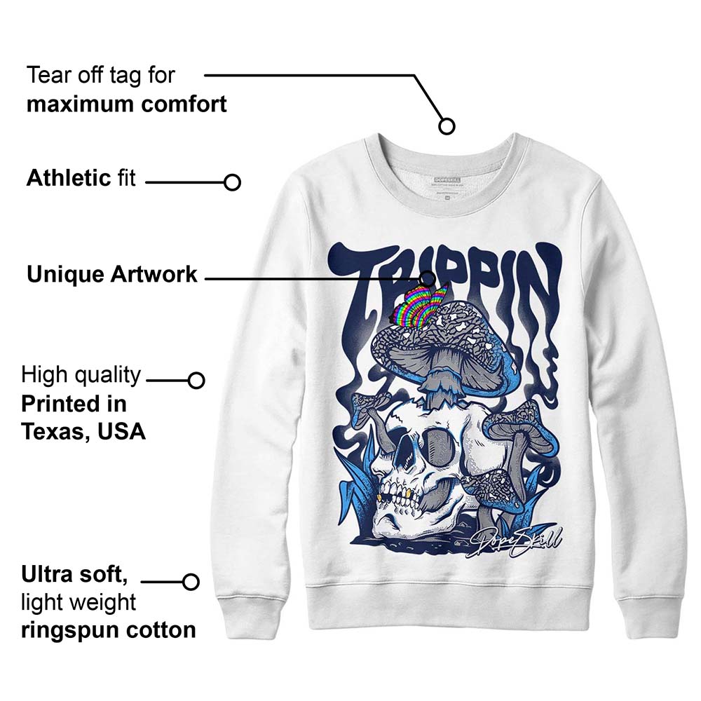 AJ Spizike White Obsidian superstreetwear Sweatshirt Trippin Graphic