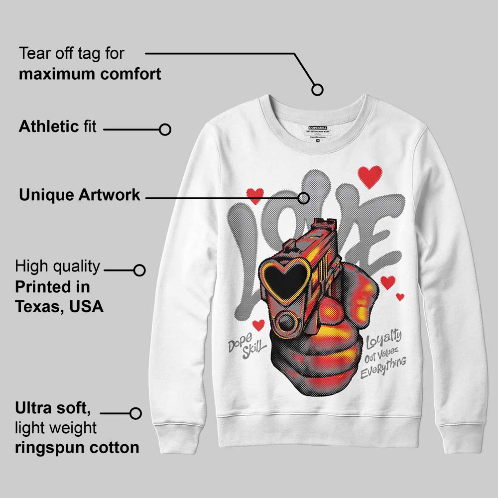Grey Collection superstreetwear Sweatshirt Love Shot Graphic