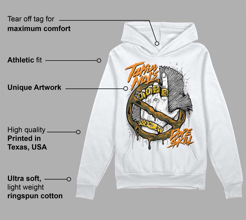 Olive 5s superstreetwear Hoodie Sweatshirt Takin No L's Graphic