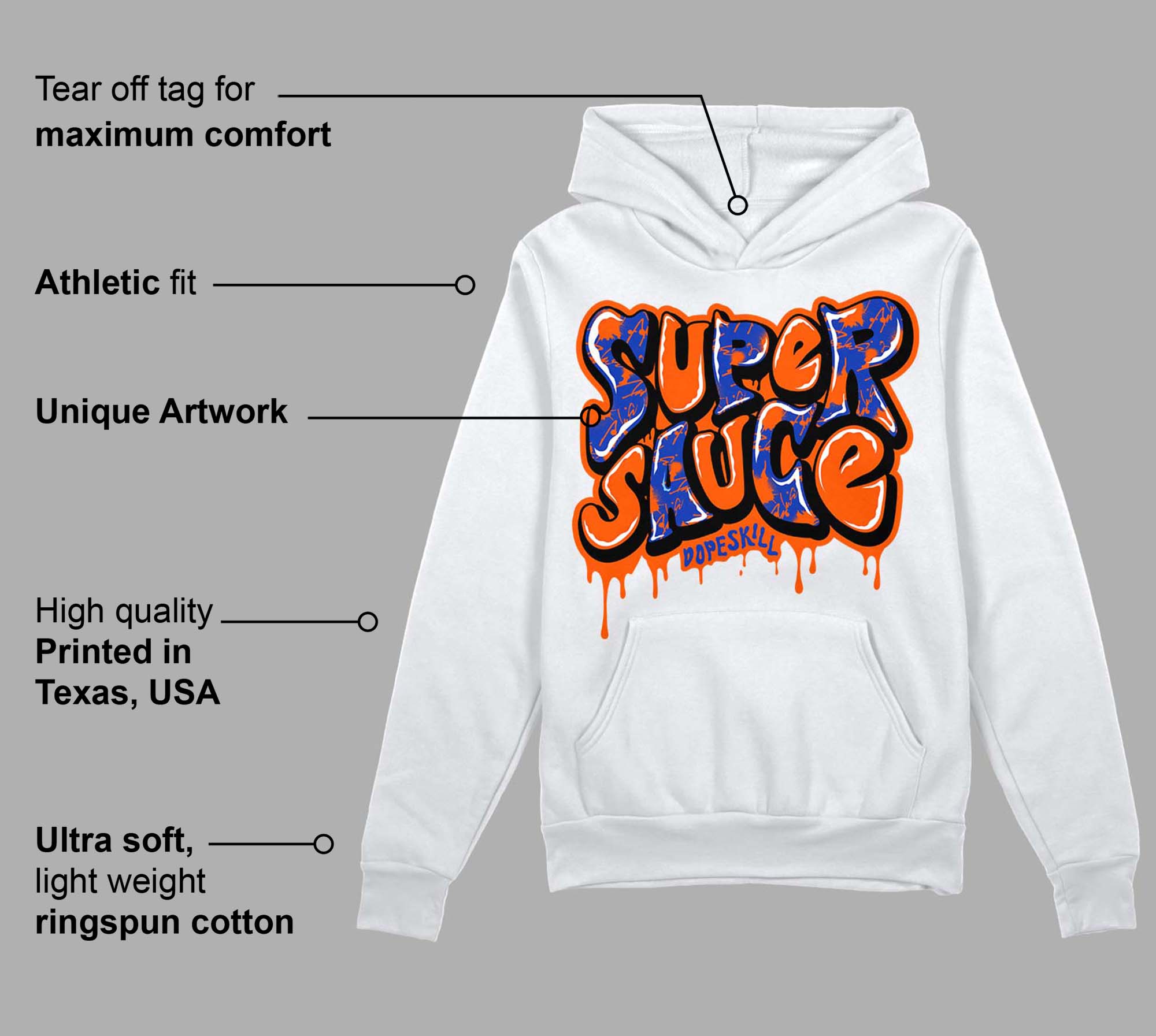 Dunk Low Futura Orange Blaze superstreetwear Hoodie Sweatshirt Super Sauce Graphic