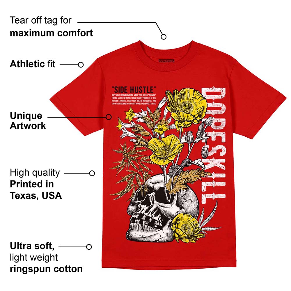 Red Collection superstreetwear Red T-shirt Side Hustle Graphic