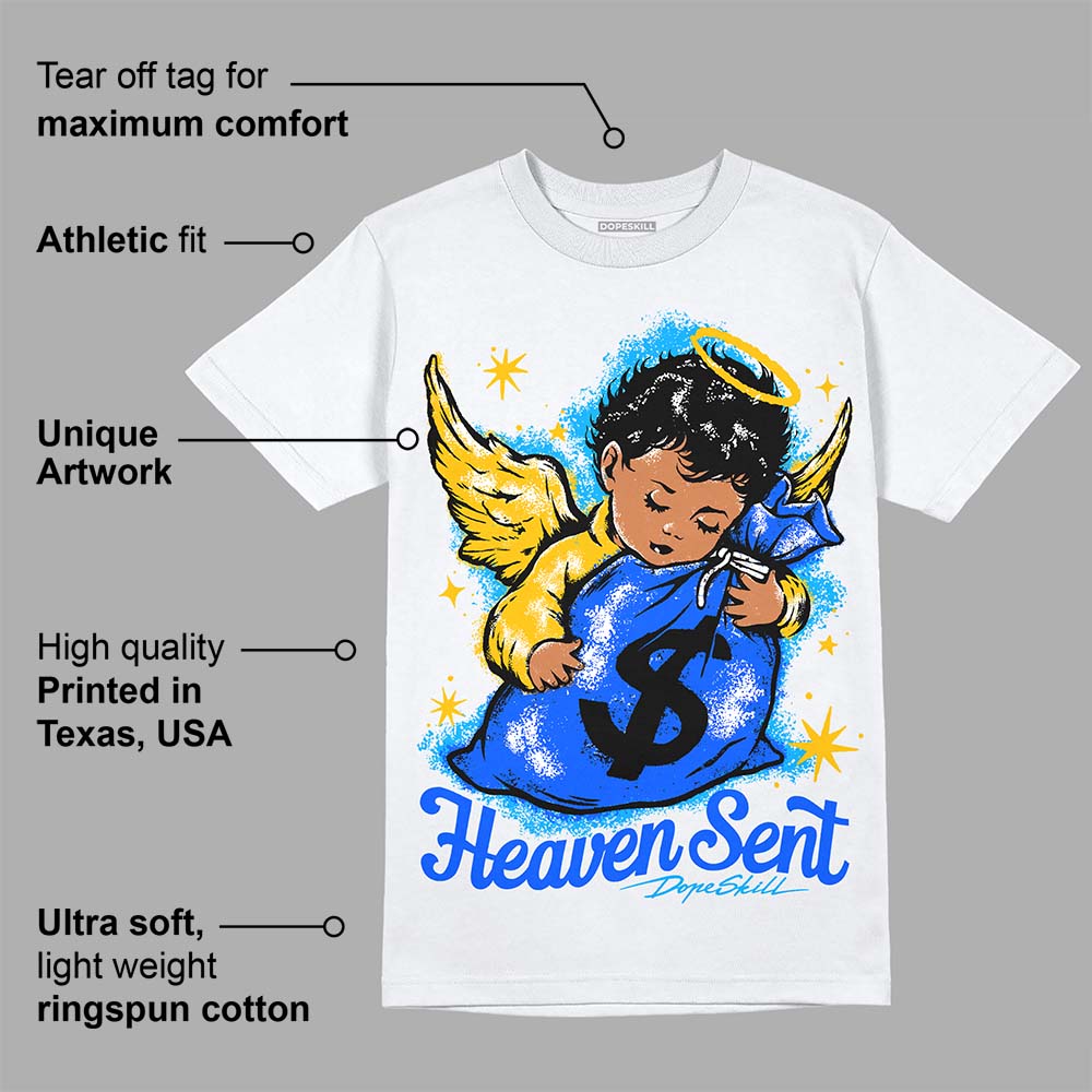 Royal Blue Collection superstreetwear T-Shirt Heaven Sent Graphic