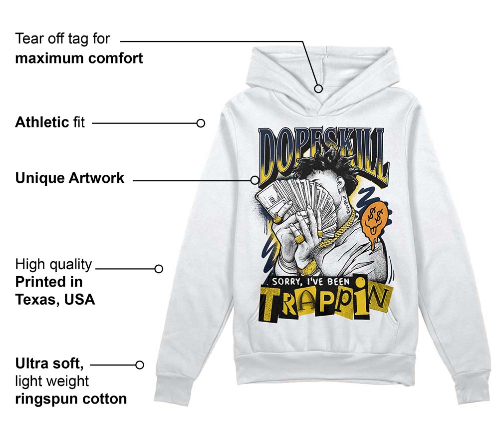 Michigan Dunks superstreetwear Hoodie Sweatshirt Sorry I've Been Trappin Graphic