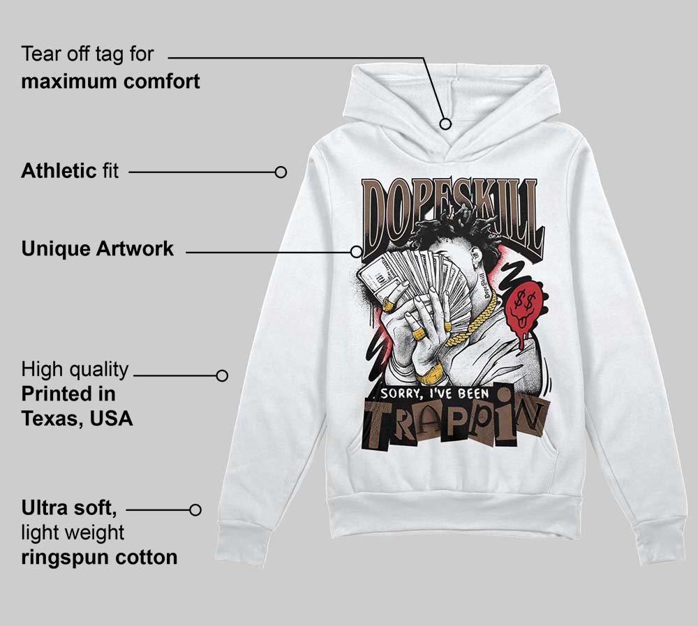 Olive 9s superstreetwear Hoodie Sweatshirt Sorry I've Been Trappin Graphic