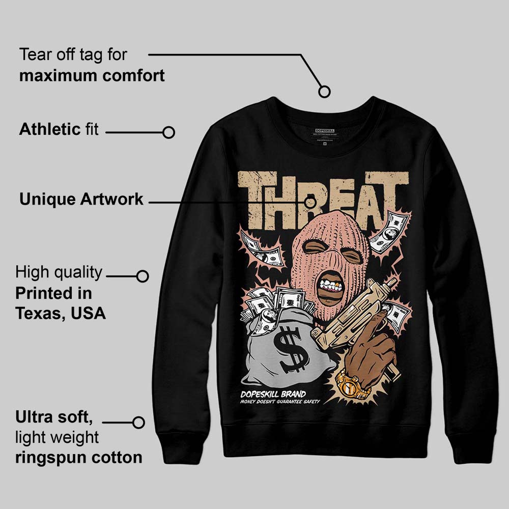 TAN Collection superstreetwear Sweatshirt Under Threat Graphic