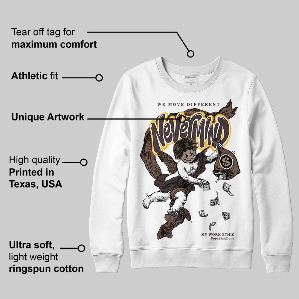 Baroque Brown 12s superstreetwear Sweatshirt Nevermind Graphic