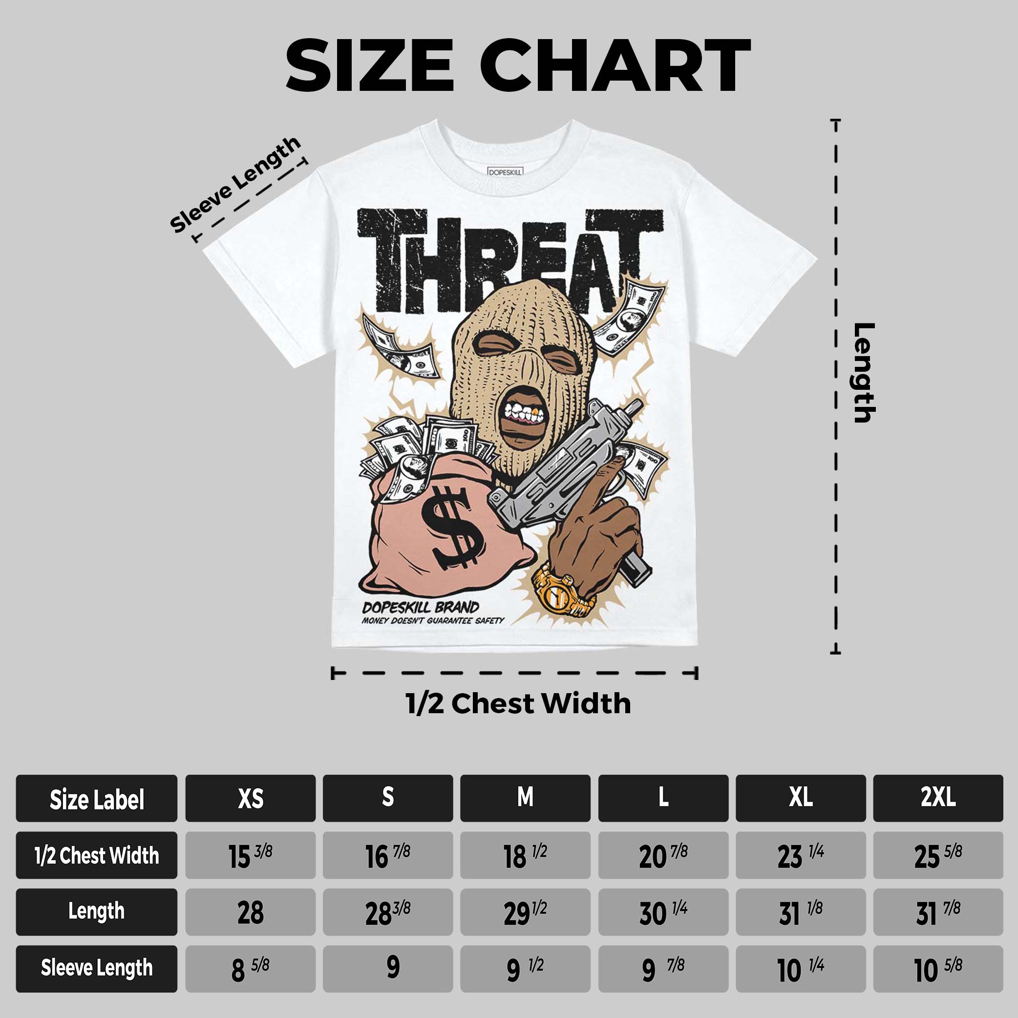 TAN Collection superstreetwear Oversize Print T-Shirt Under Threat Graphic