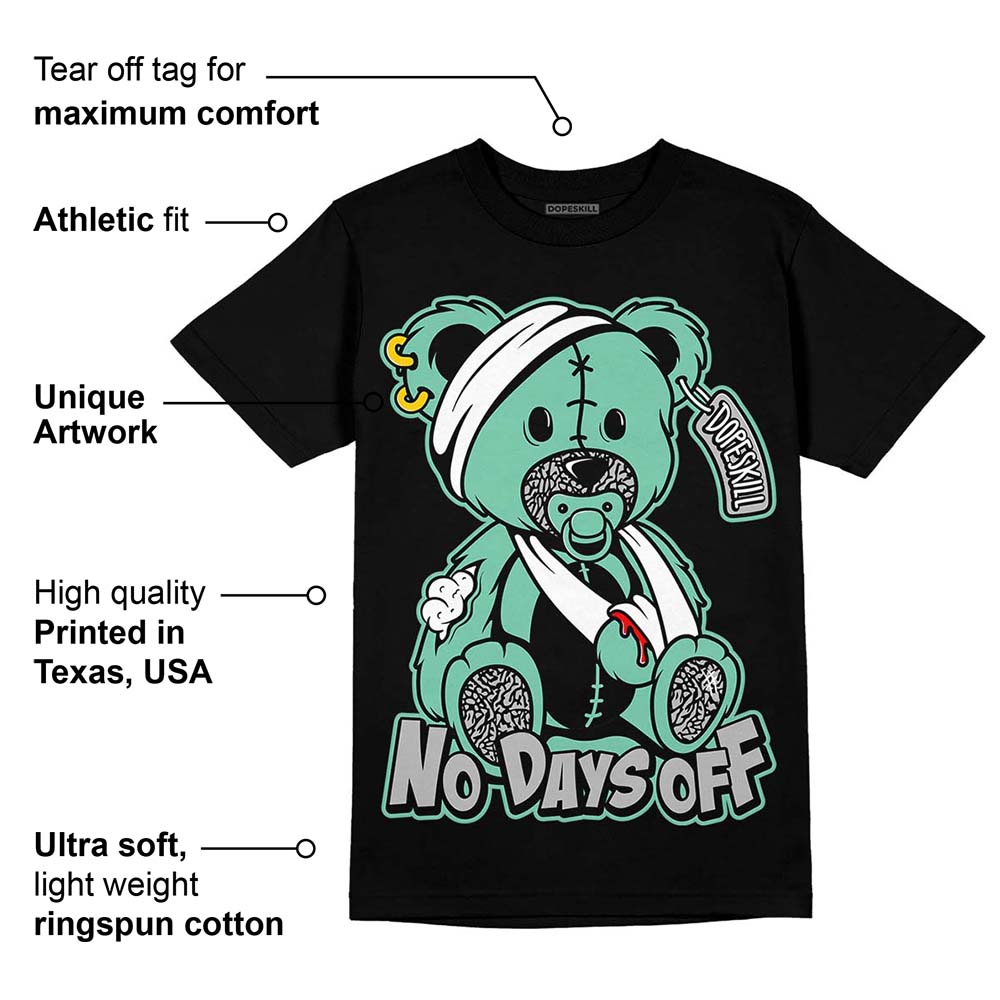 Green Glow 3s superstreetwear T-Shirt Hurt Bear Graphic