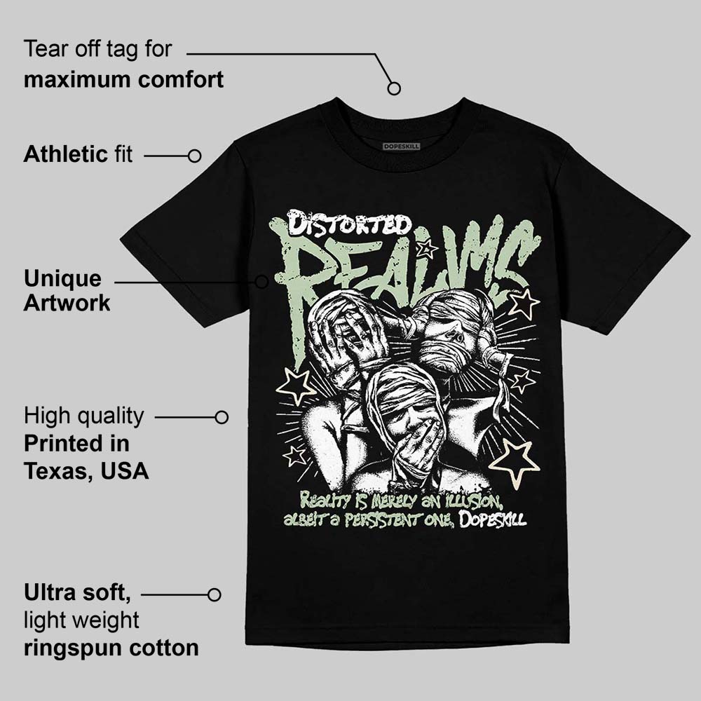 Seafoam 4s 2025 superstreetwear T-Shirt Distorted Realms Graphic