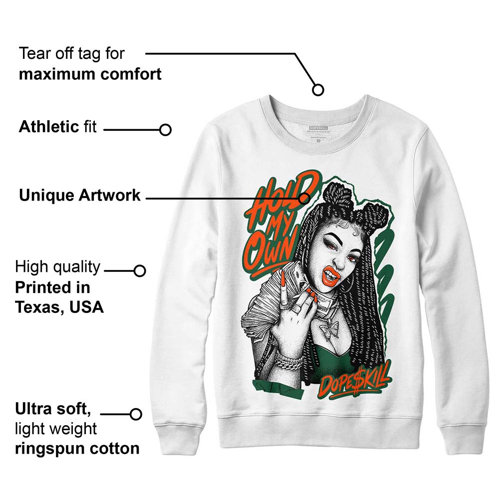 Dunk Team Dark Green Orange superstreetwear Sweatshirt New H.M.O Graphic