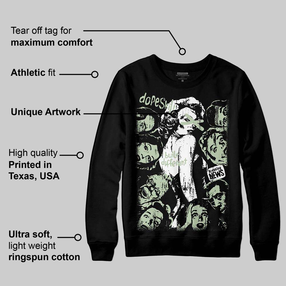 Seafoam 4s 2025 superstreetwear Sweatshirt Built Different Graphic