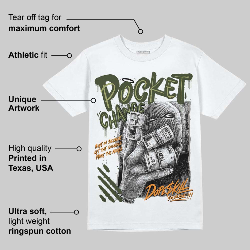 Olive Collection superstreetwear T-Shirt Pocket Change Graphic
