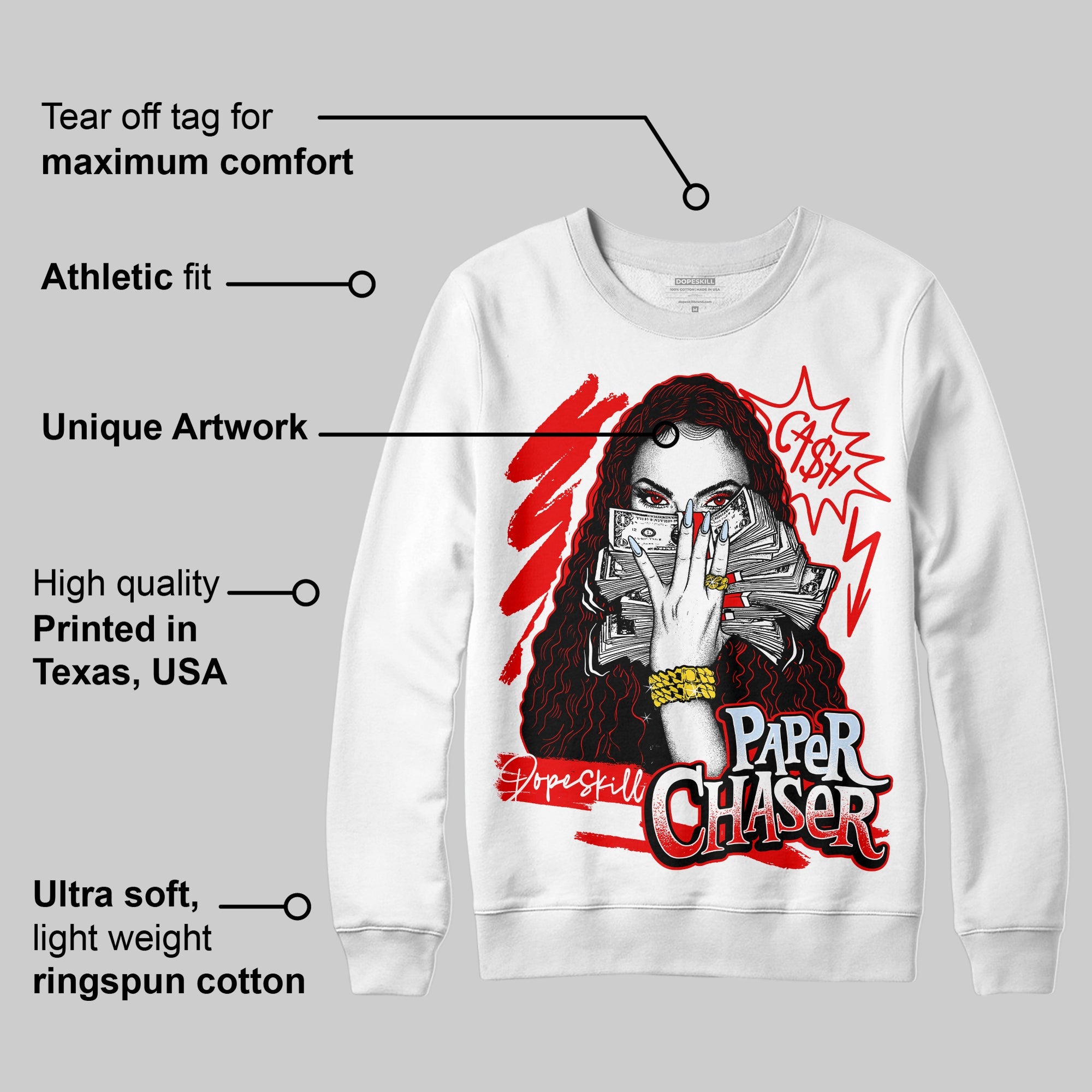 Cherry 11s superstreetwear Sweatshirt NPC Graphic