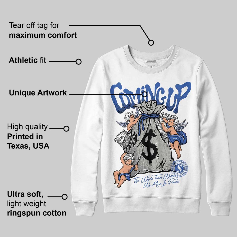 Lucky Shorts 3s superstreetwear Sweatshirt Money Bag Coming Up Graphic