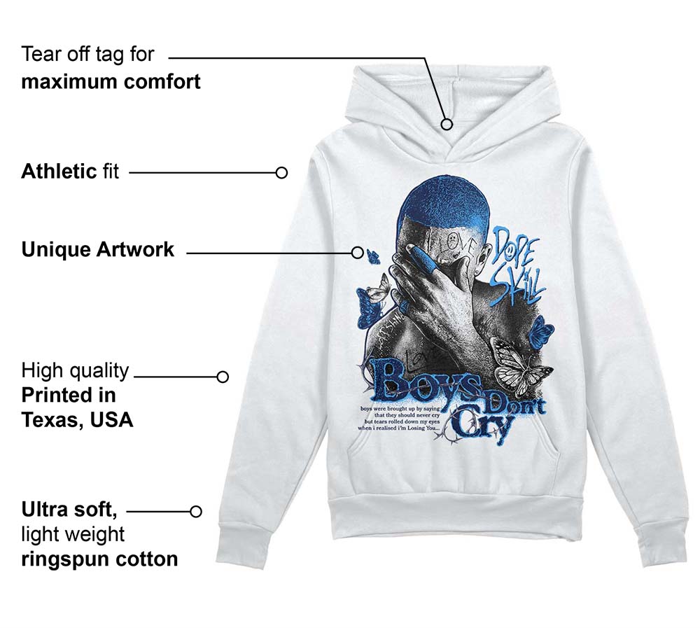 AJ Spizike White Obsidian superstreetwear Hoodie Sweatshirt Boys Don't Cry Graphic