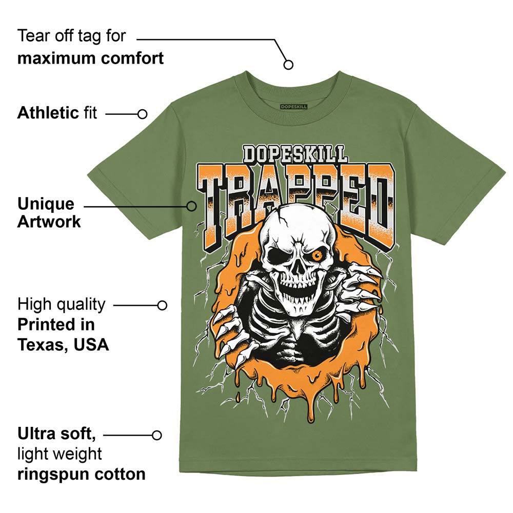 Olive 5s superstreetwear Olive T-shirt Trapped Halloween Graphic