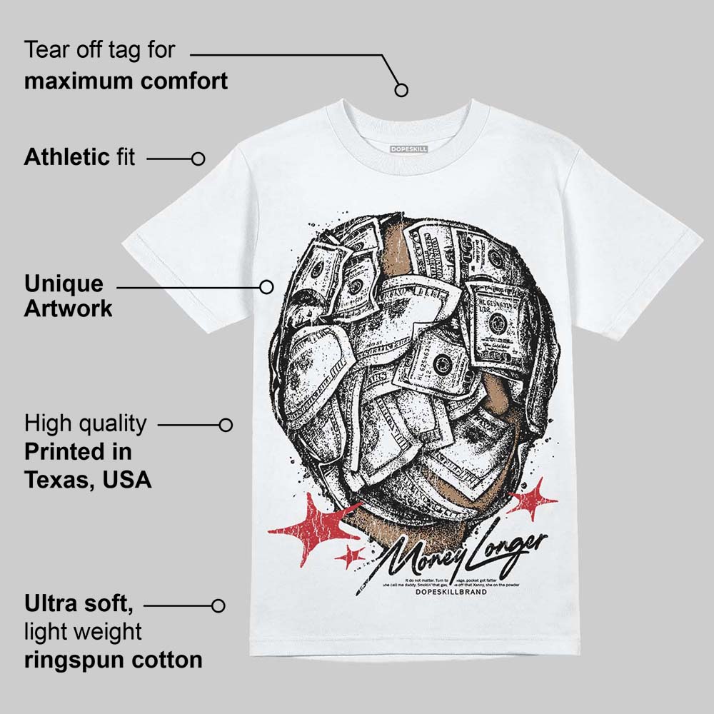 Bred 11s superstreetwear T-Shirt Money Longer Graphic